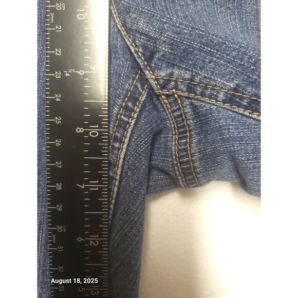 Liz & Co Stretch Bootcut Women's Blue Jeans Size 12 EUC - Picture 4 of 7